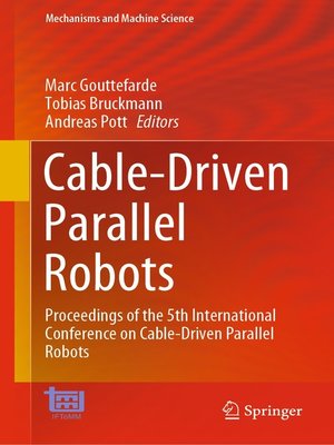 cover image of Cable-Driven Parallel Robots